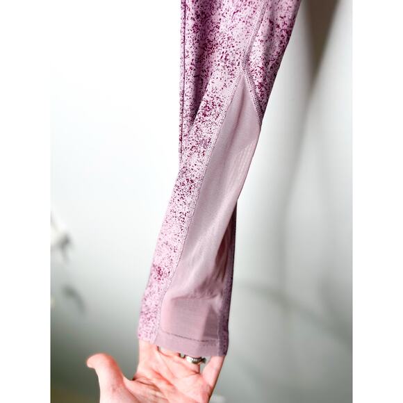 Gymshark Splatter Leggings Small Purple Chalk - Picture 7 of 11